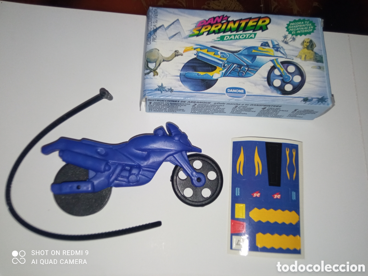 Maquetas: DAN SPRINTER (Dakota) promoci&oacute;n Danone a&ntilde;os 90s (sin pegar)