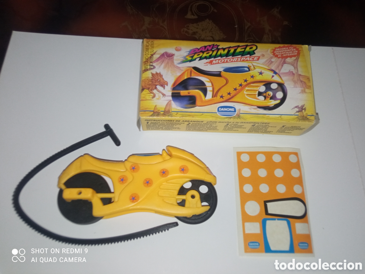 Maquetas: DAN SPRINTER (motorspace) promoci&oacute;n Danone a&ntilde;os 90s