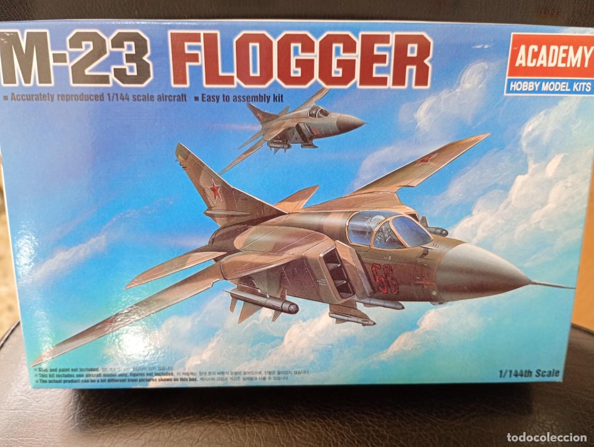 Maquetas: Maqueta Academy Avi&oacute;n Caza M 23 Flogger Escala 1/144 Precintado
