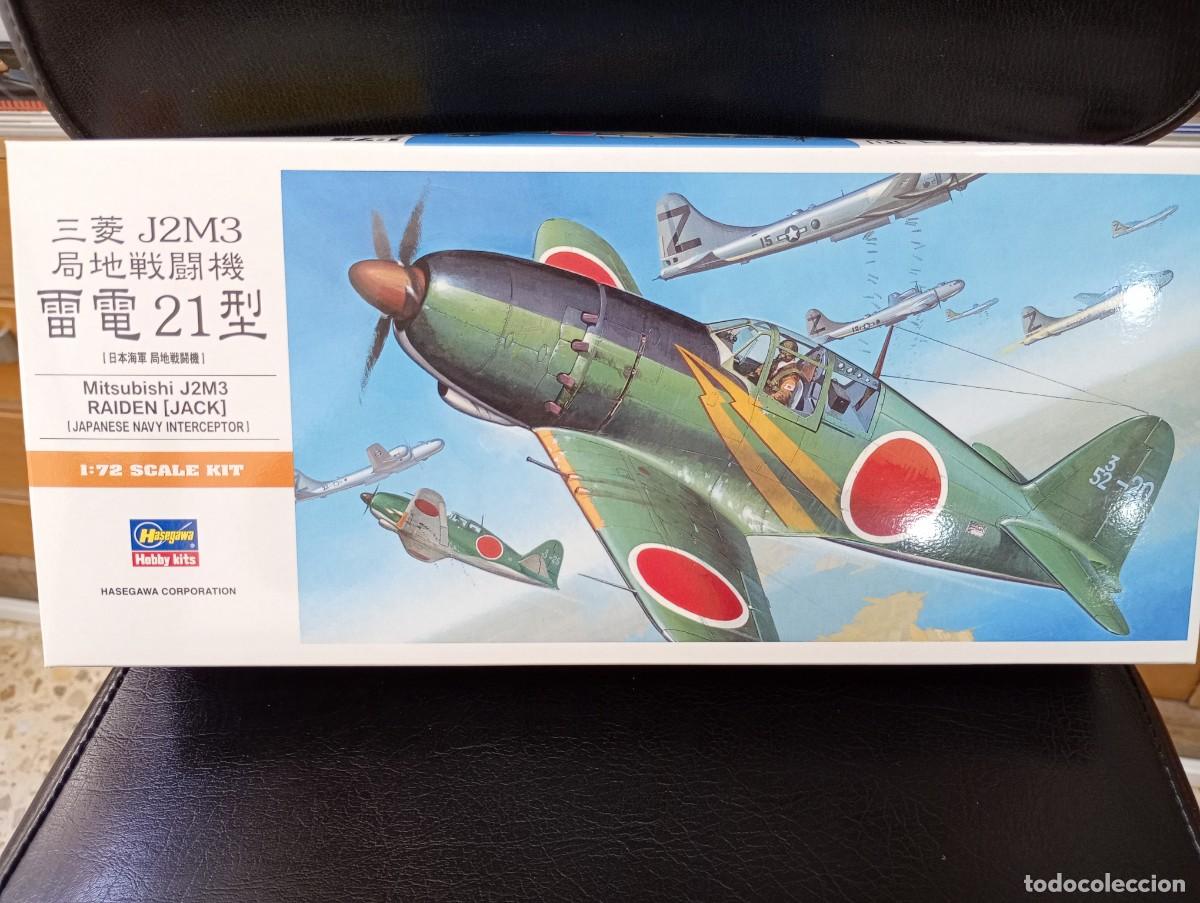 Maquetas: Maqueta Hasegawa Caza Japon&eacute;s 2&ordf; GM. Escala 1/72 Precintado
