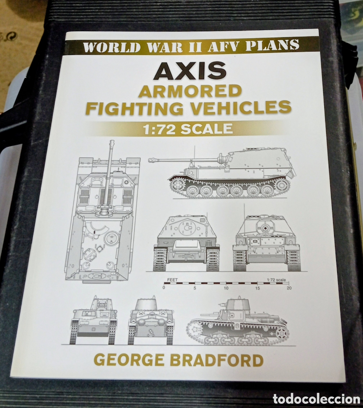 Models: WORLD WAR II AFV PLANS AXIS ARMORED FIGHTING VEHICLES 1:72 SCALE
