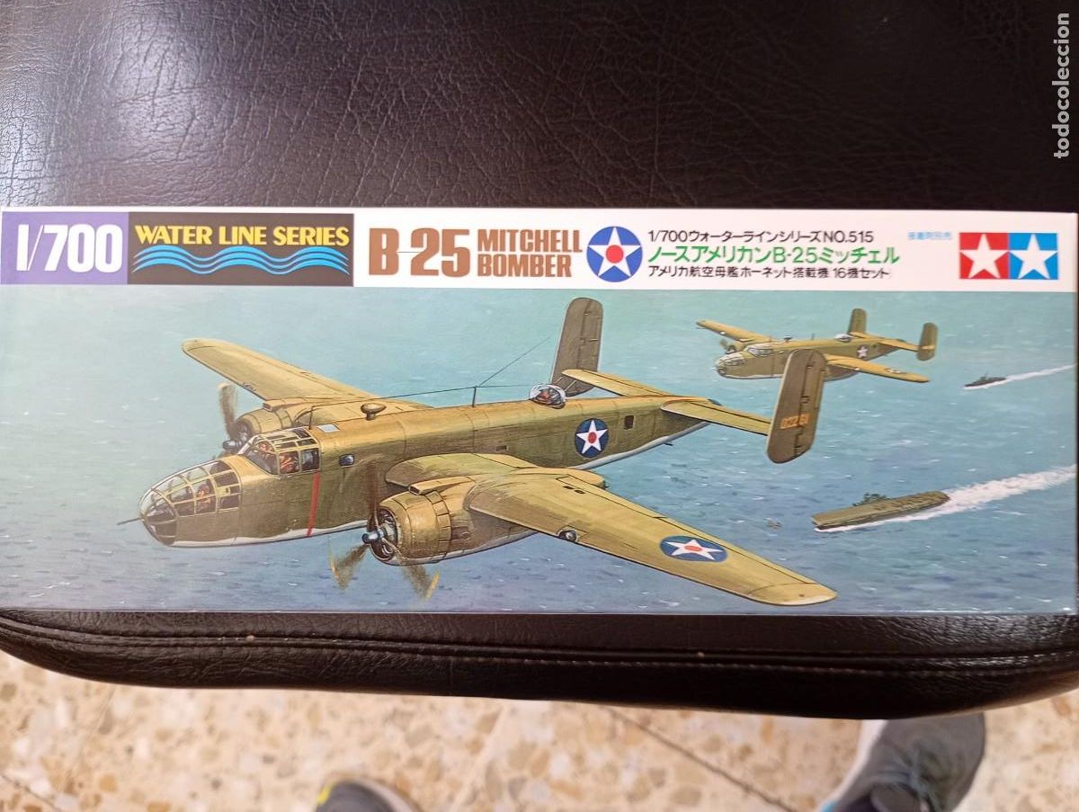 Maquetas: Maqueta Tamiya Bombarderos USA B 25 Escala 1/700 Destino Tokio Precintada
