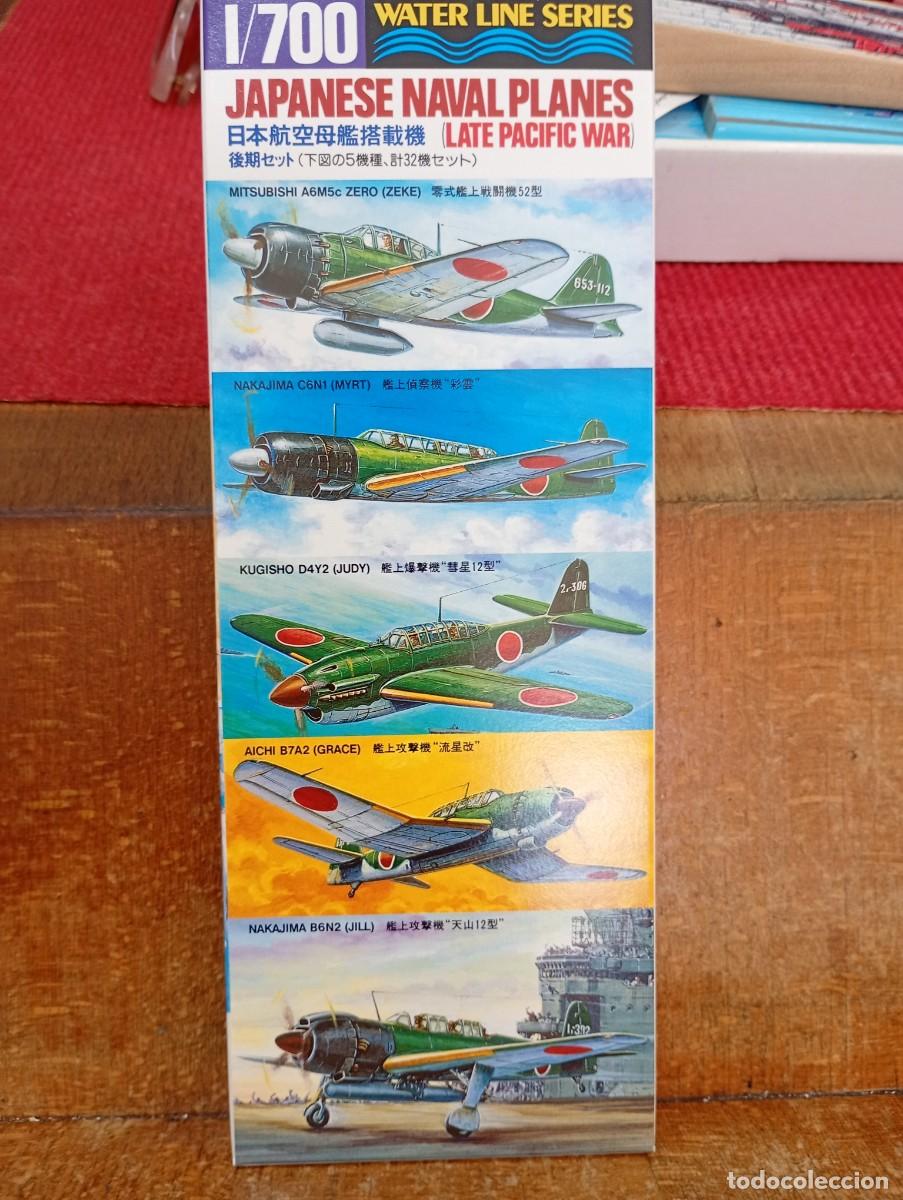 Maquetas: Maqueta Tamiya Aviaci&oacute;n Naval Japonesa Escala 1/700 2&ordf; GM
