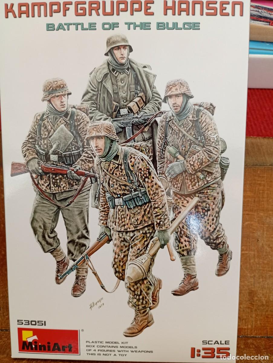 Maquetas: Maqueta Minniart Kampfgruppe Hansen Normand&iacute;a 1944 Escala 1/35 Novedad