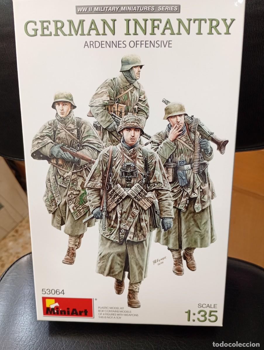 Maquetas: Maqueta Miniart Infanter&iacute;a alemana Ofensiva de las Ardenas 1944 Escala 1/35 Novedad