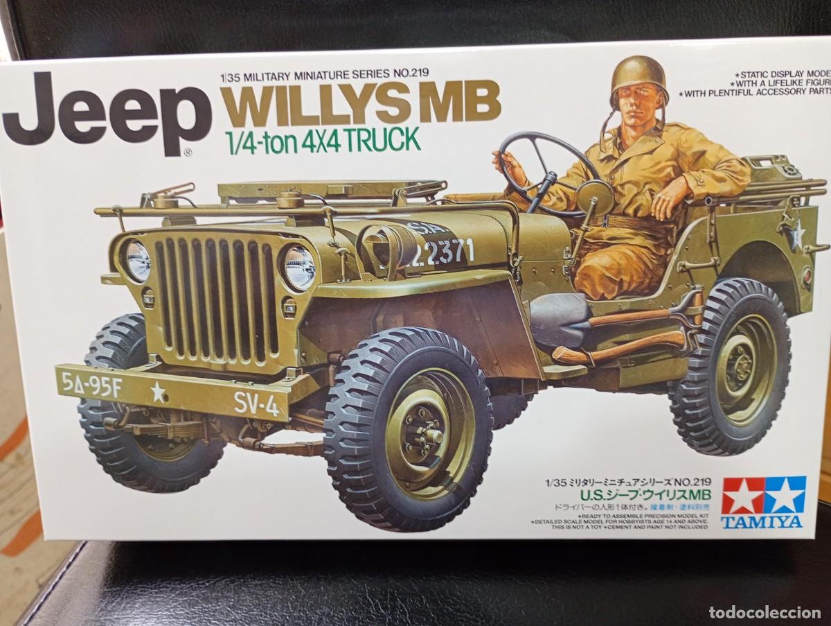 Maquetas: Maqueta Tamiya Escala 1/35 JEEP USA 2&ordf;GM.