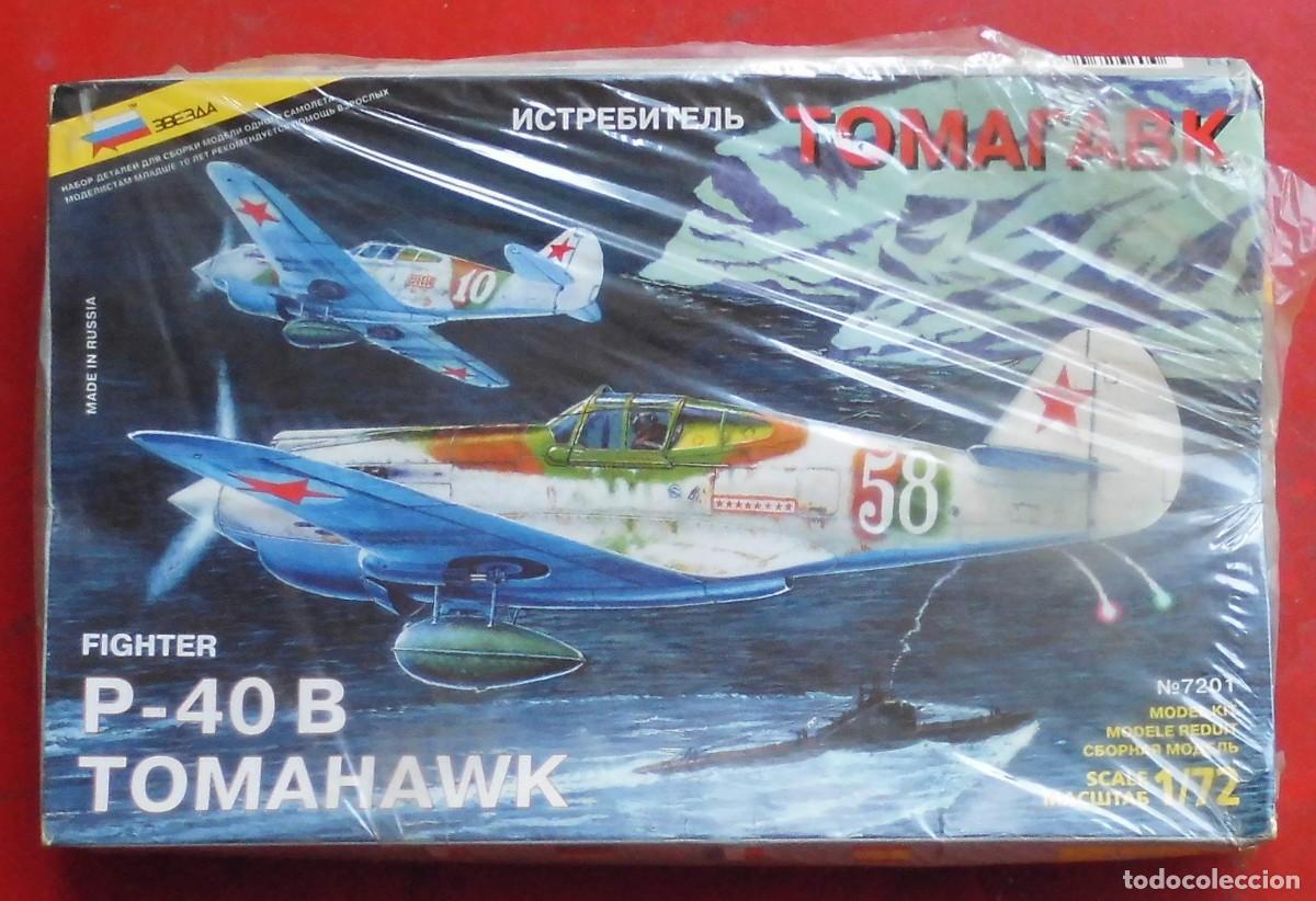 Maquetas: CURTISS P-40B ZVEZDA ESCALA 1/72
