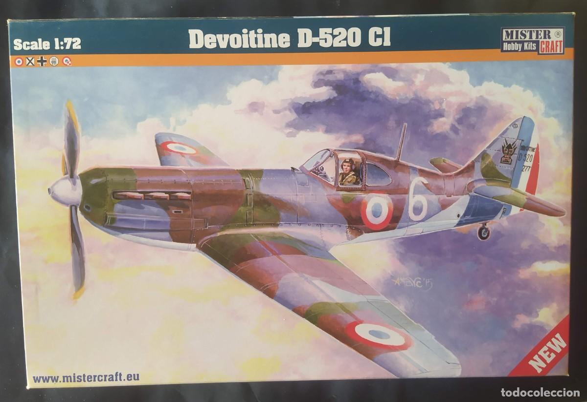 Maquetas: DEWOITINE D-520 C-1 MISTER CRAFT ESCALA 1/72