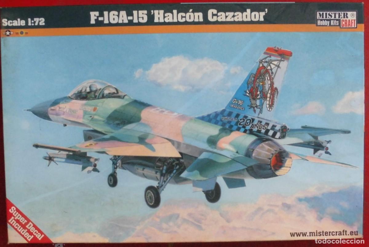 Maquetas: GENERAL DINAMYCS F-16 A-15 MISTER CRAFT ESCALA 1/72