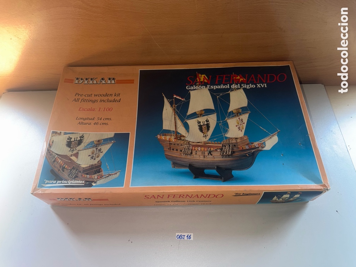 Maquetas: de modelismo naval de madera de la marca Dikar