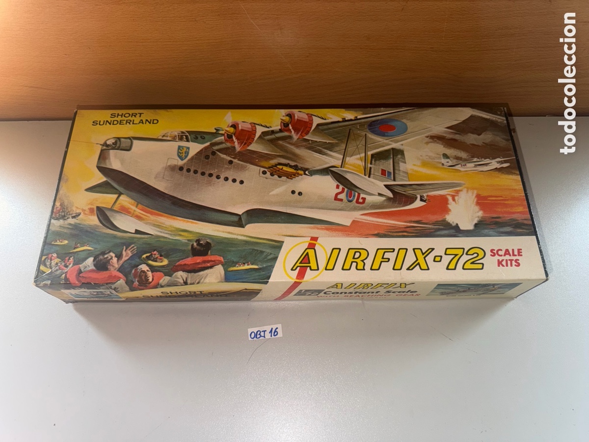 Maquetas: maquetas vintage de Sunderland Airfix-72 - Foto 2