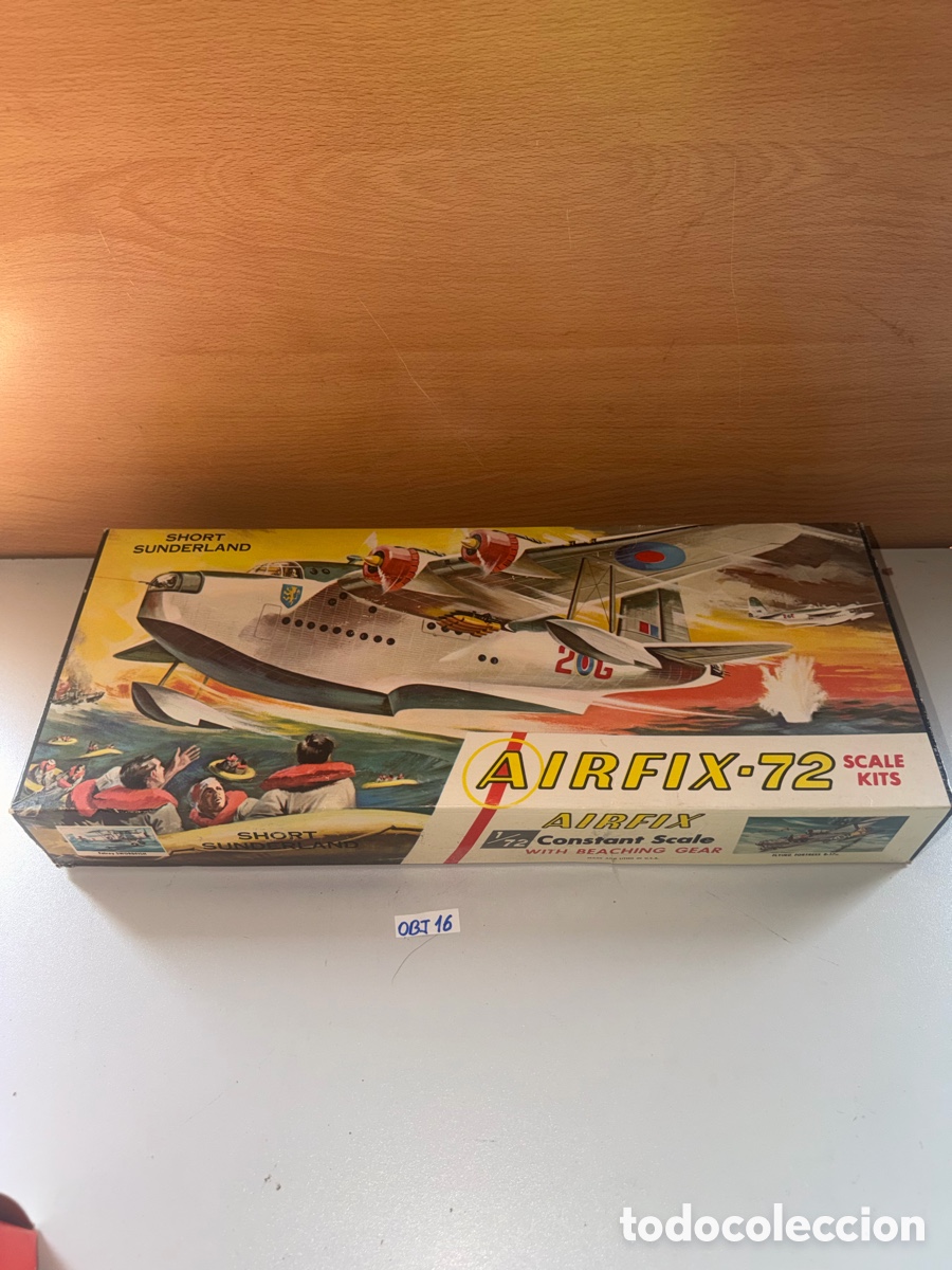Maquetas: maquetas vintage de Sunderland Airfix-72