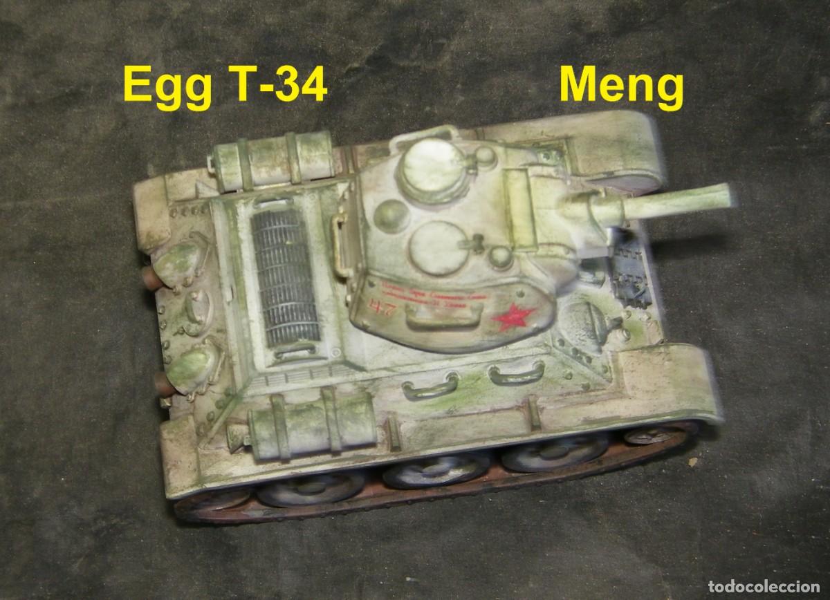 Maquetas: T34 invernal, Meng Egg Tank - Foto 2