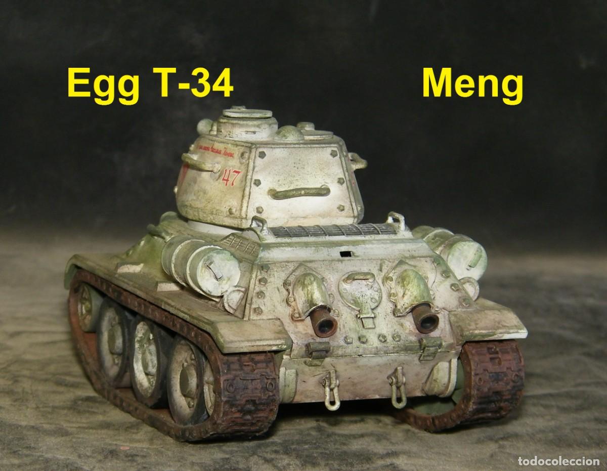 Maquetas: T34 invernal, Meng Egg Tank - Foto 4