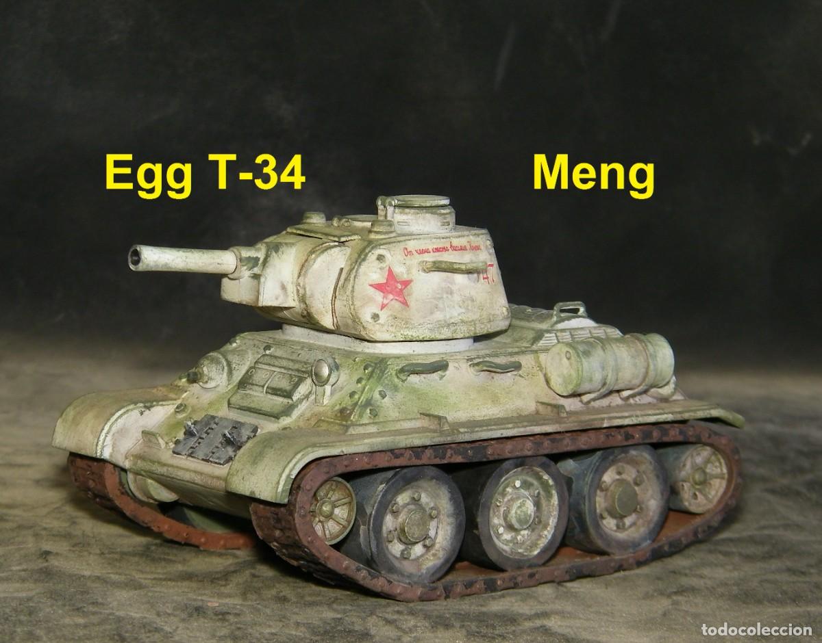 Maquetas: T34 invernal, Meng Egg Tank - Foto 5
