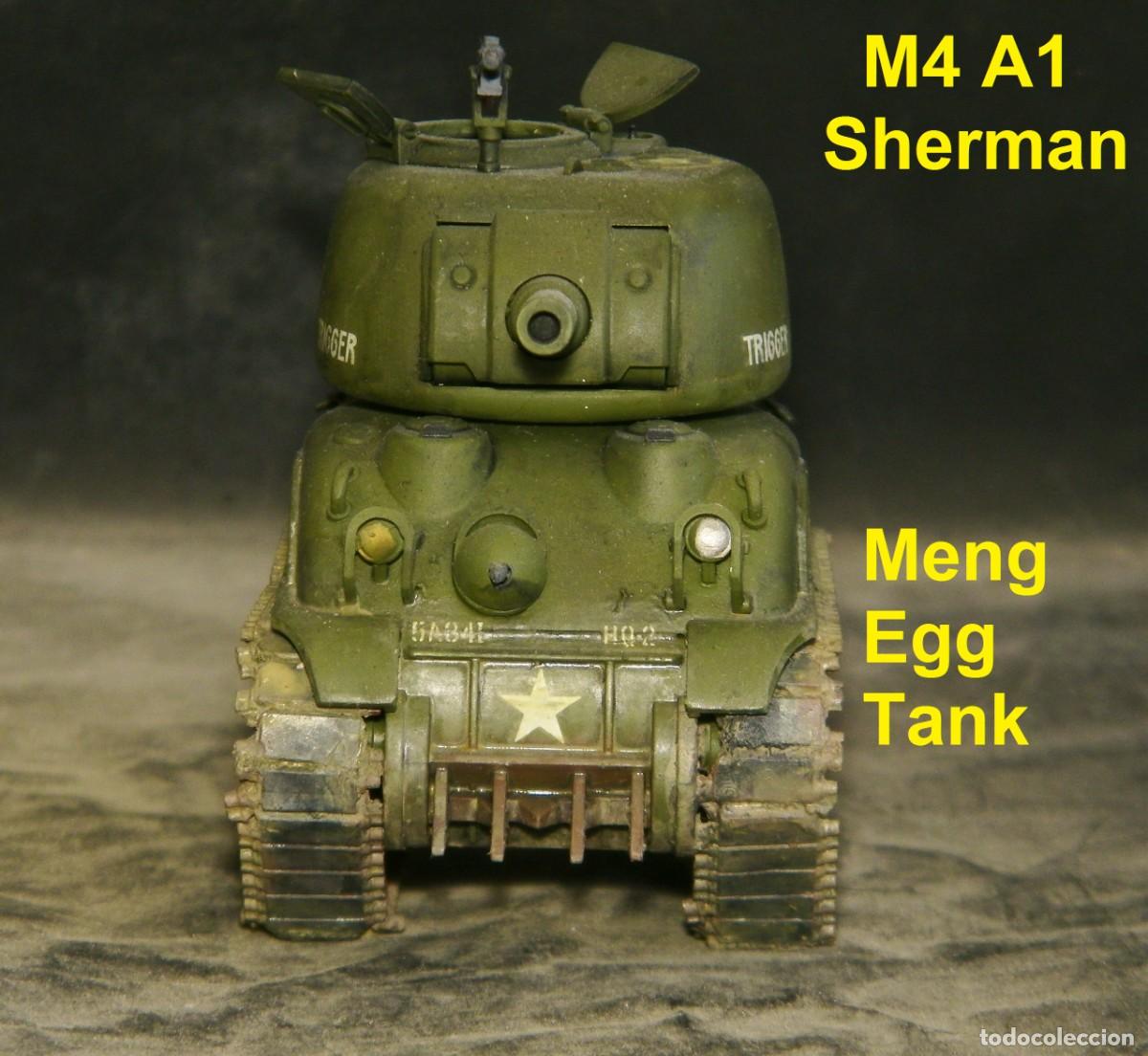 Maquetas: Sherman M4A1, Meng Egg Tank
