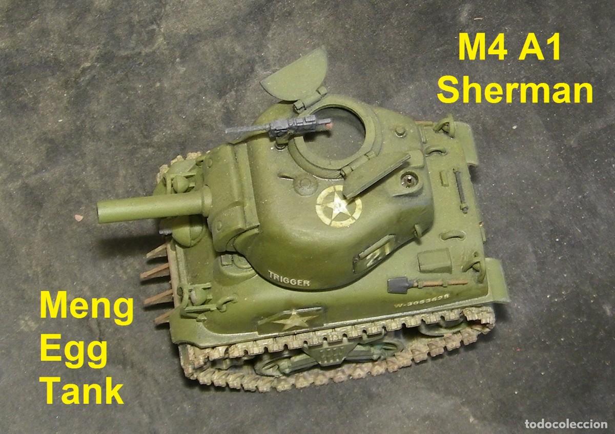 Maquetas: Sherman M4A1, Meng Egg Tank - Foto 3