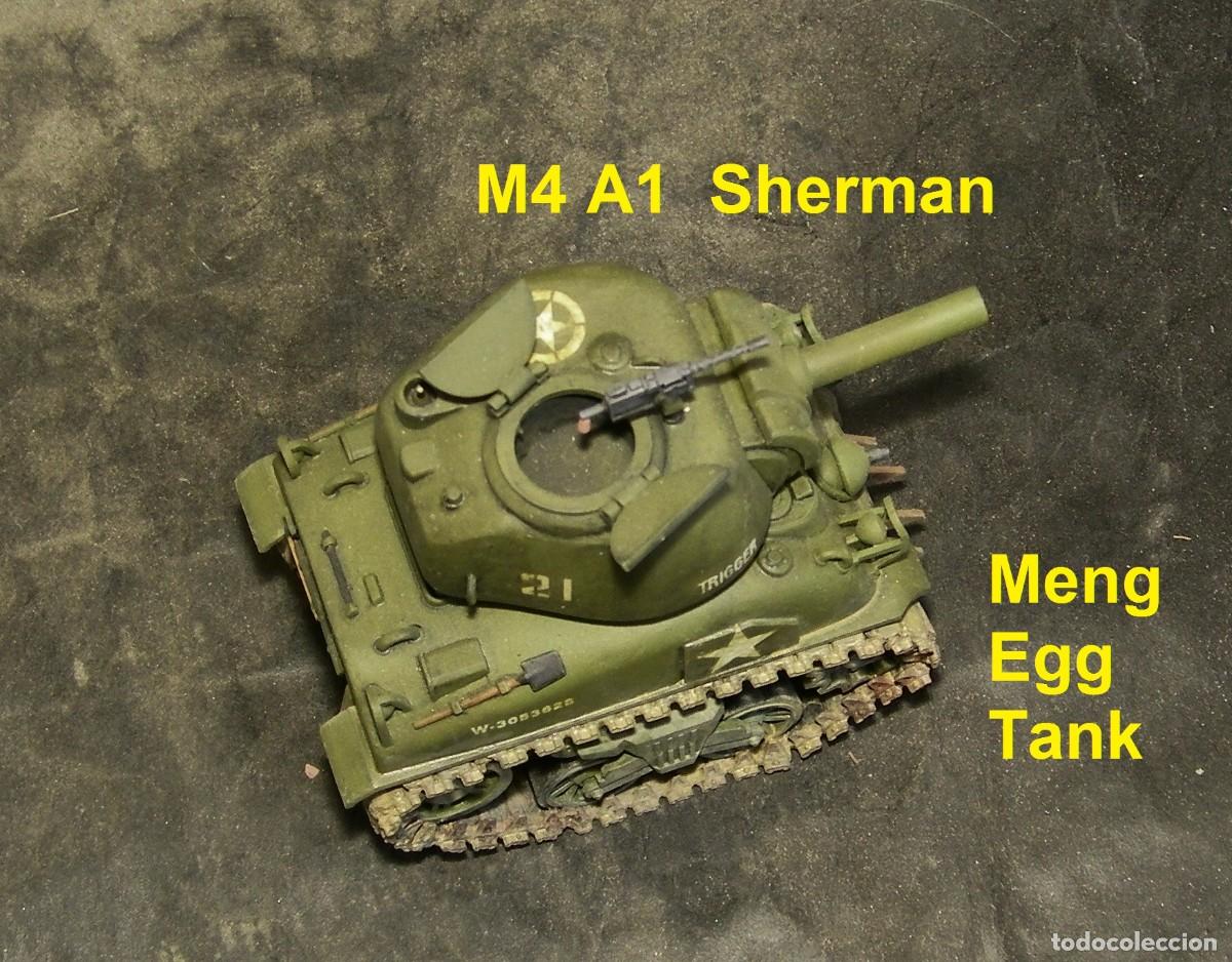 Maquetas: Sherman M4A1, Meng Egg Tank - Foto 4