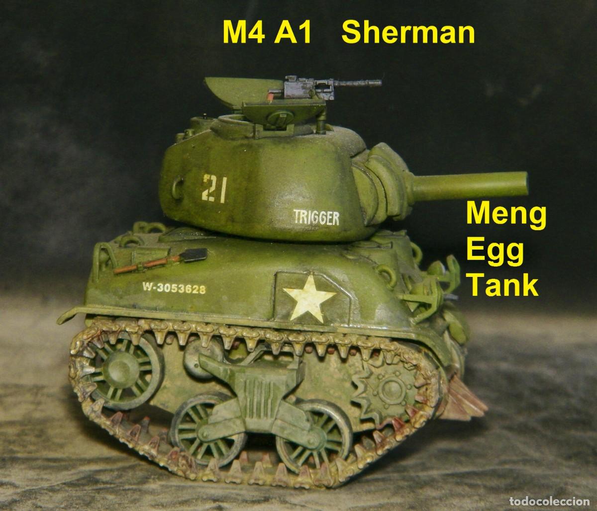 Maquetas: Sherman M4A1, Meng Egg Tank - Foto 5