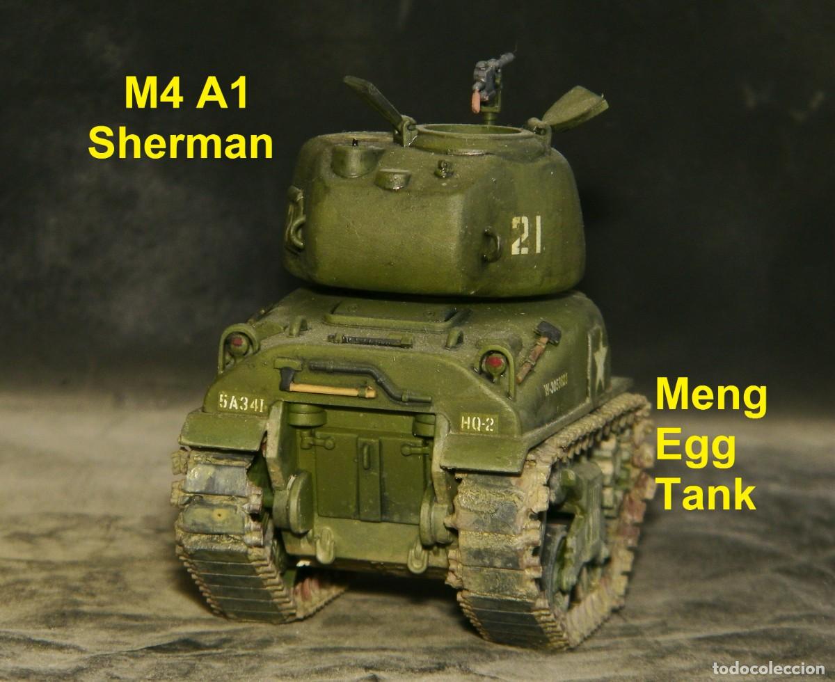 Maquetas: Sherman M4A1, Meng Egg Tank - Foto 6