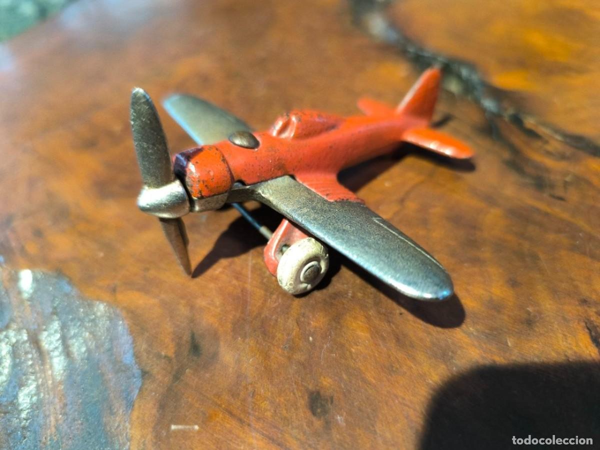 Maquetas: AVIONETA DE JUGUETE HUBLEY HIERRO FUNDIDO 2227 A&Ntilde;OS 40 USA