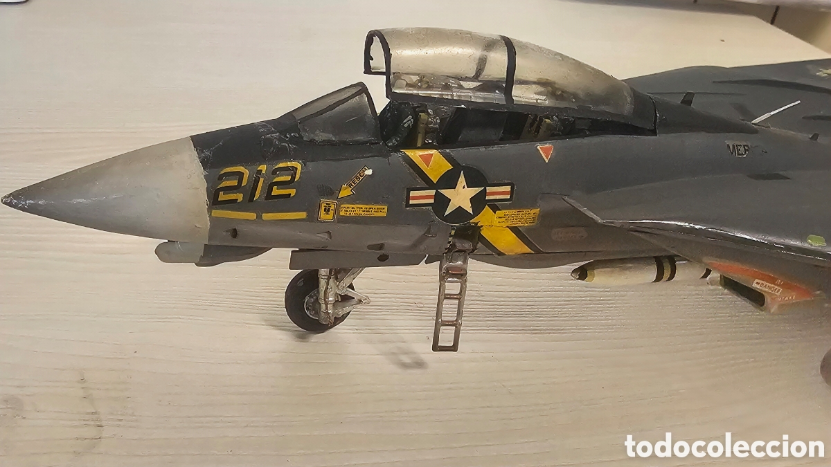 Maquetas: Avi&oacute;n grumman F-14 Tomcat