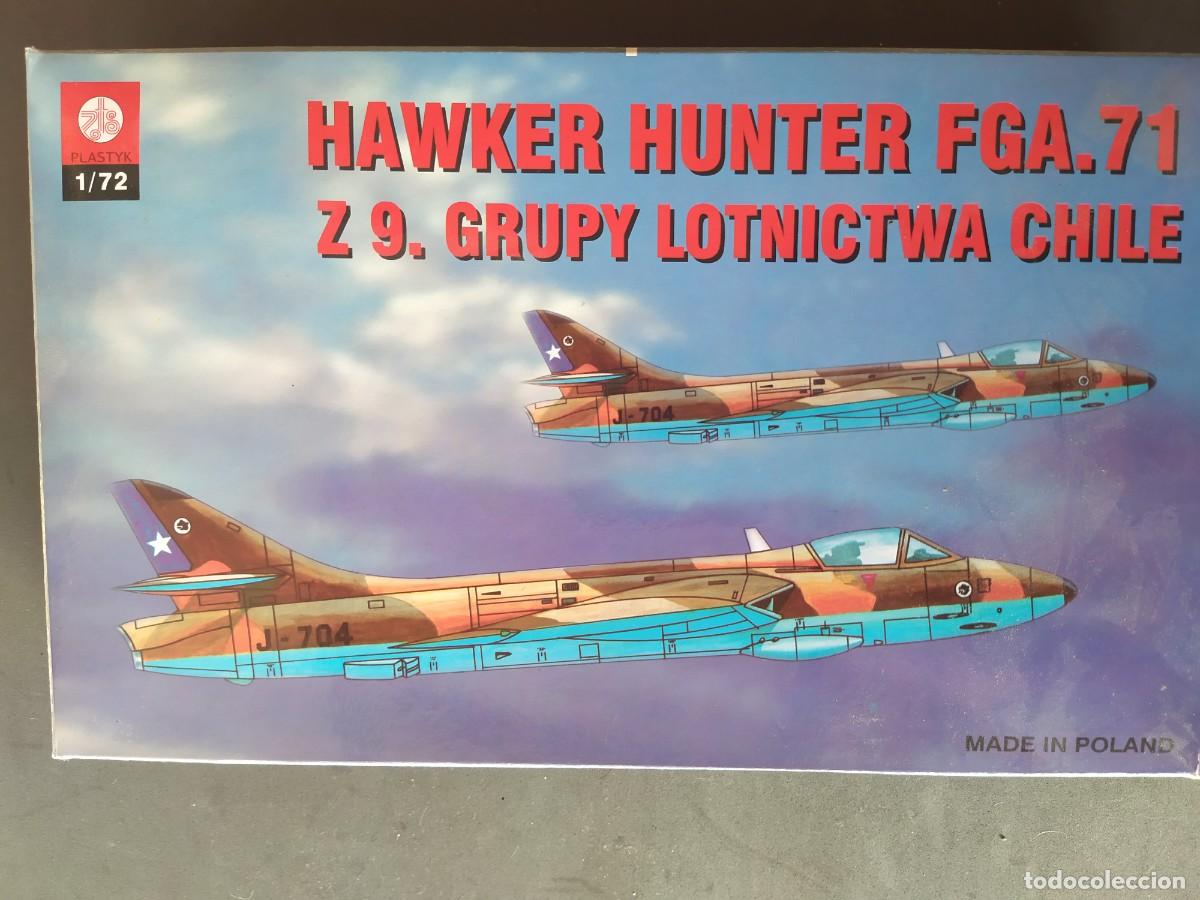 Modelle: HAWKER HUNTER FGA.71. PLASTYC ESCALA 1/72