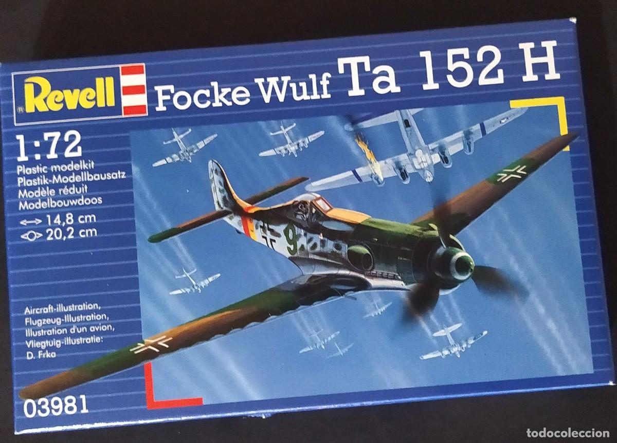 Modelle: FOCKE WULF TA-153 H. REVELL ESCALA 1/72