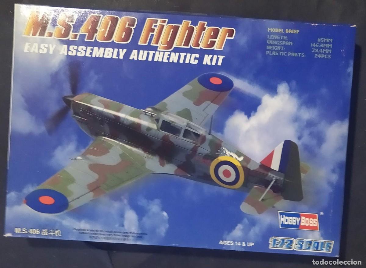 Modelle: MORANE SAULNIER MS-406 .HOBBY KIT ESCALA 1/72