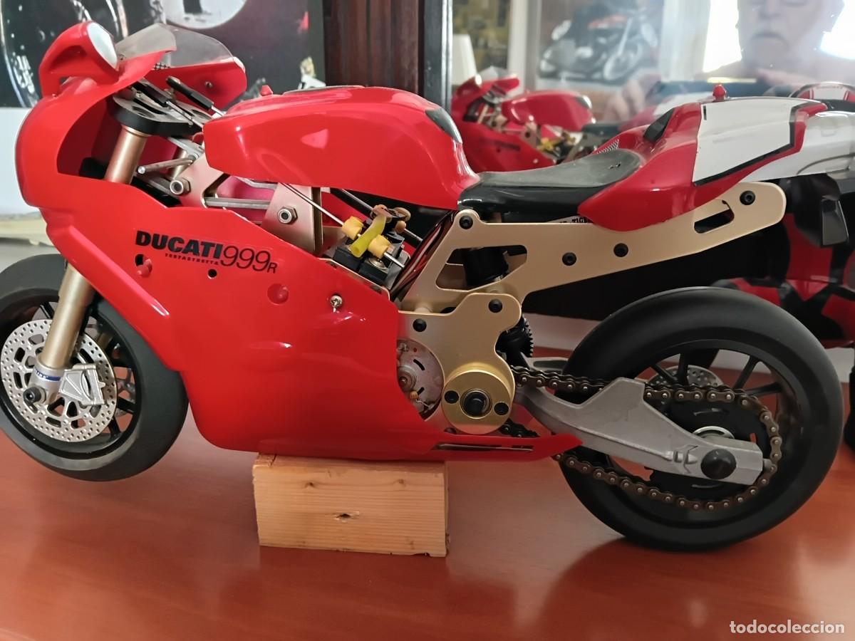 Maquetas: Maqueta de moto teledirigida .