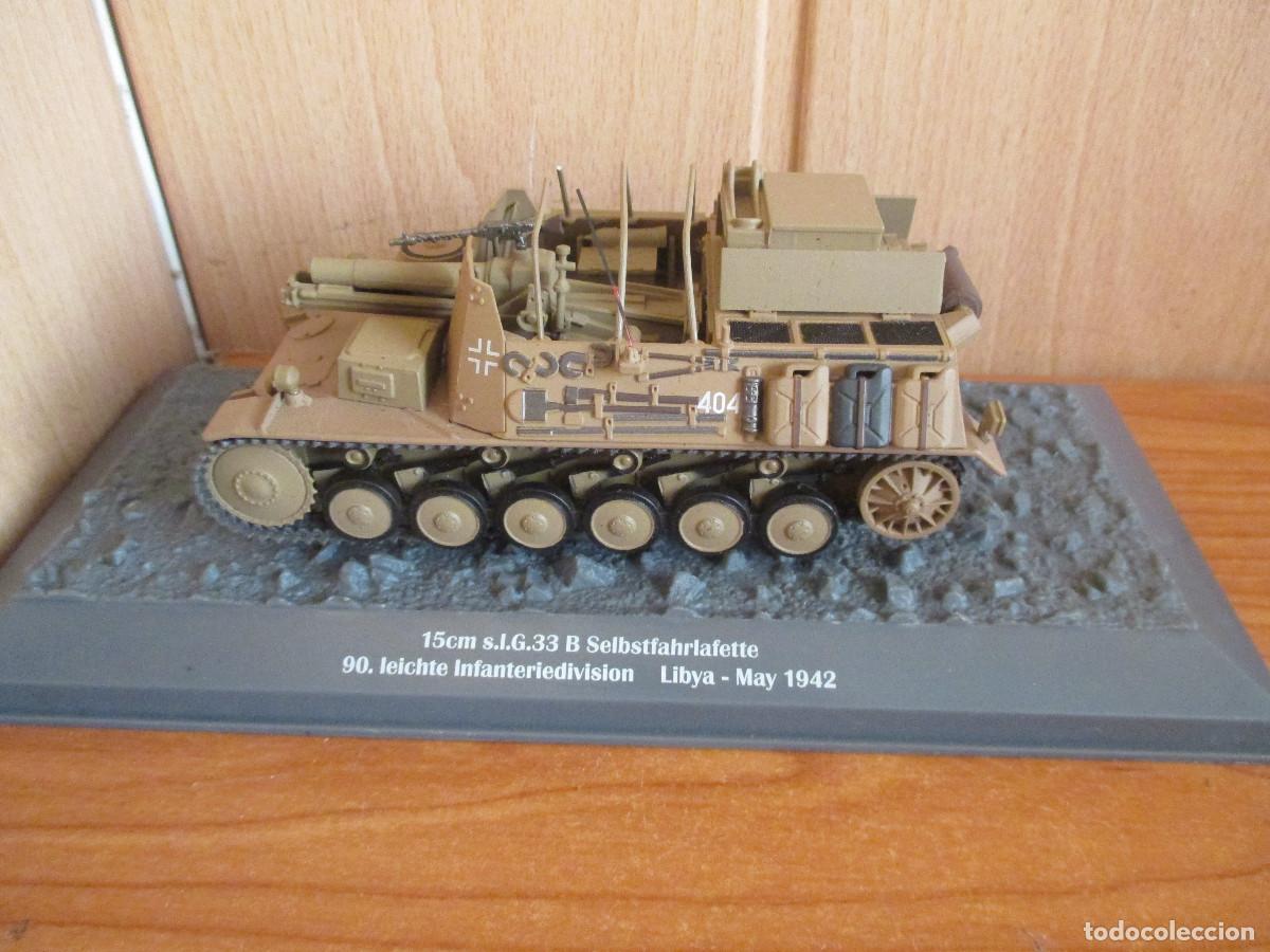 Maquetas: ALTAYA: CARROS DE COMBATE EMBLEMATICOS DE LA 2&ordf; GUERRA MUNDIAL ESCALA 1/43 ,15cm SELBSTFAHRLAFETTE