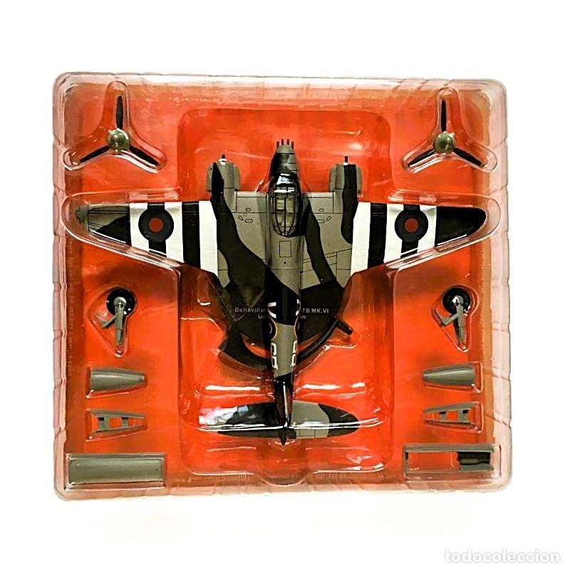 Maquetas: DeHavilland Mosquito FB MK.VI RAF 464 Sqn. Reino Unido &rdquo;Operation Jericho&rdquo;. 1:72 Altaya. Cazas 2&ordf; GM