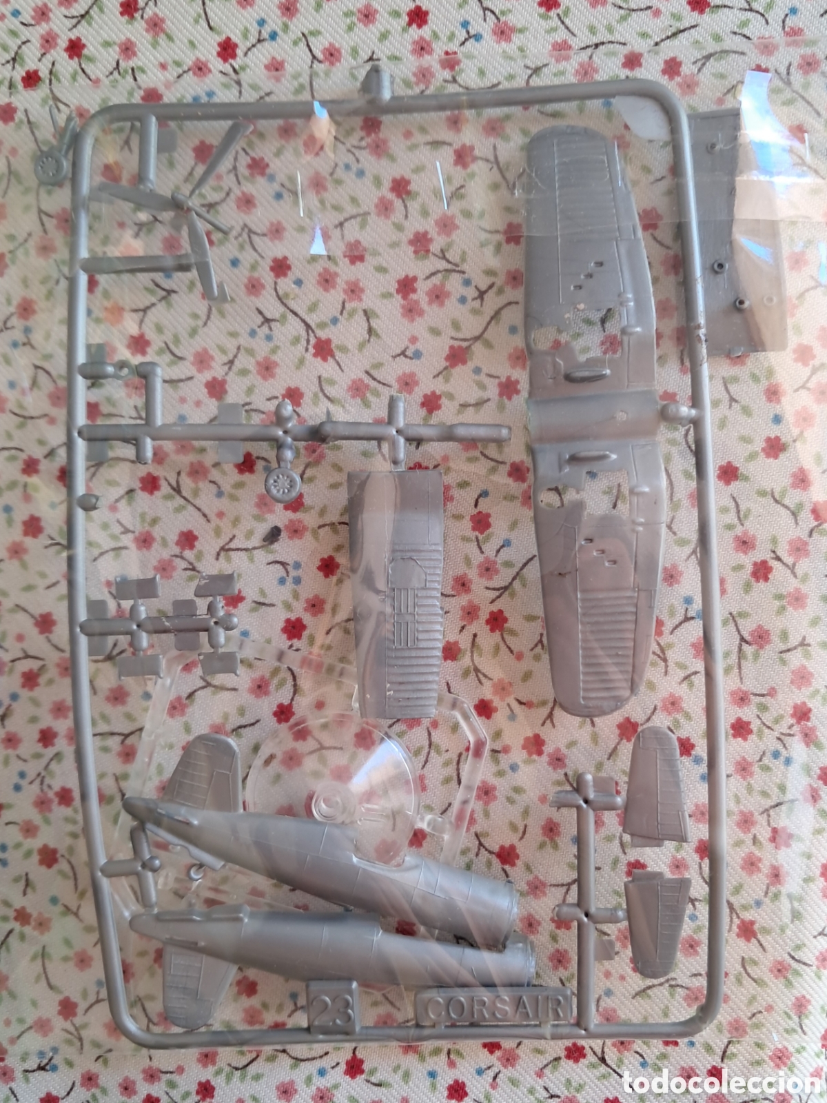 Maquetas: Maqueta de avi&oacute;n sin identificar a&ntilde;os 80
