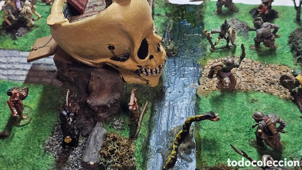 Maquetas: Diorama de fantas&iacute;a calavera - Foto 5