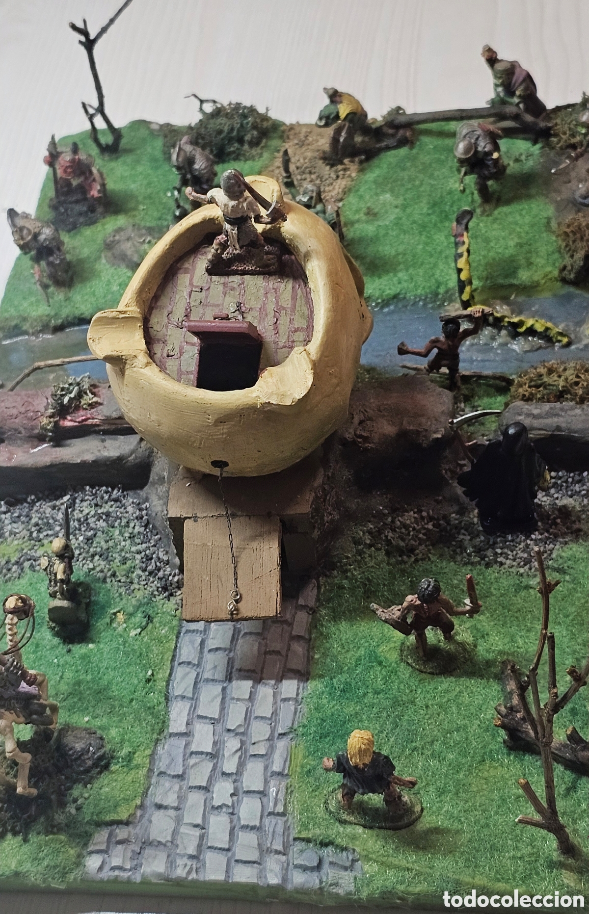 Maquetas: Diorama de fantas&iacute;a calavera - Foto 6