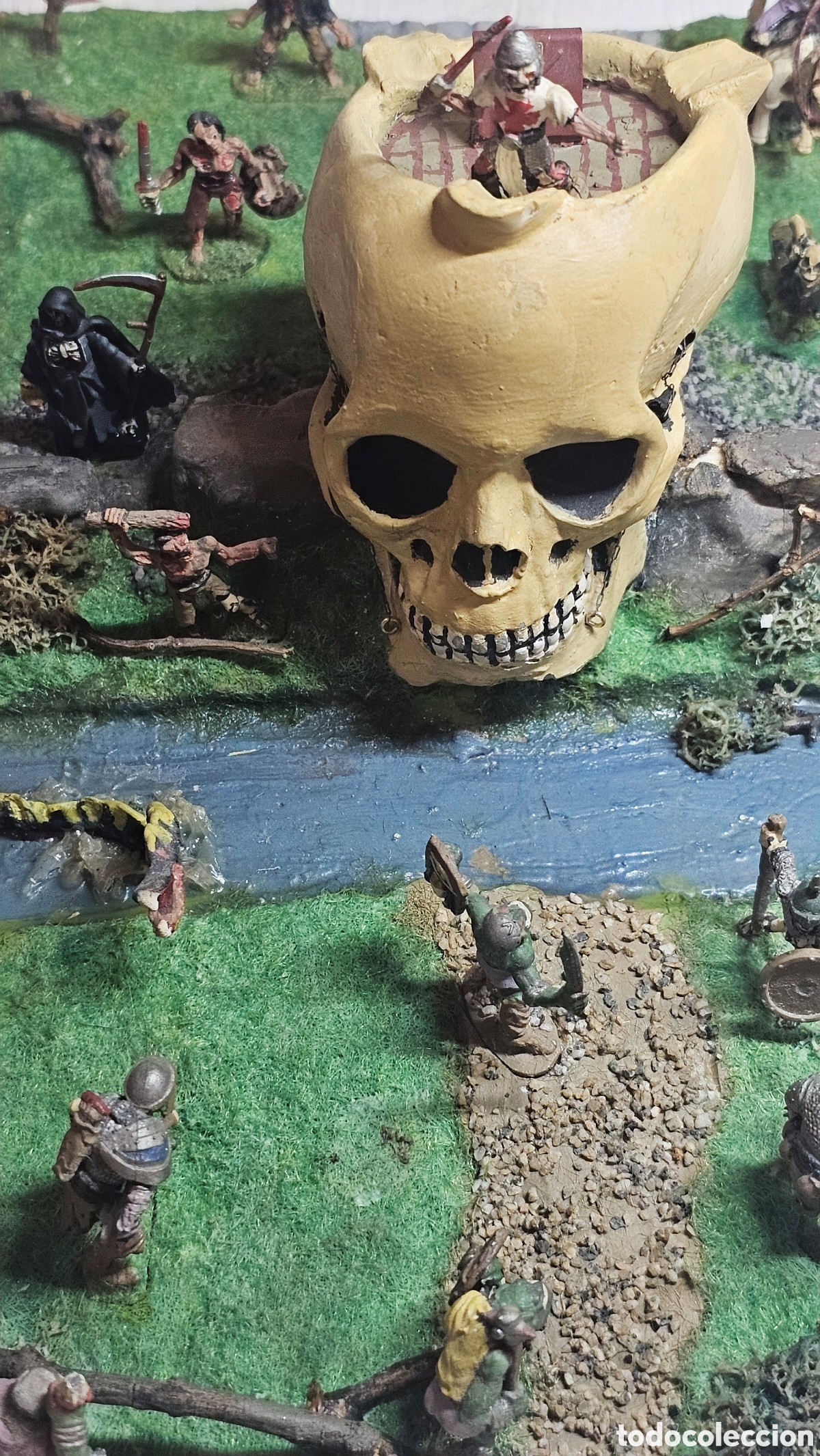 Maquetas: Diorama de fantas&iacute;a calavera