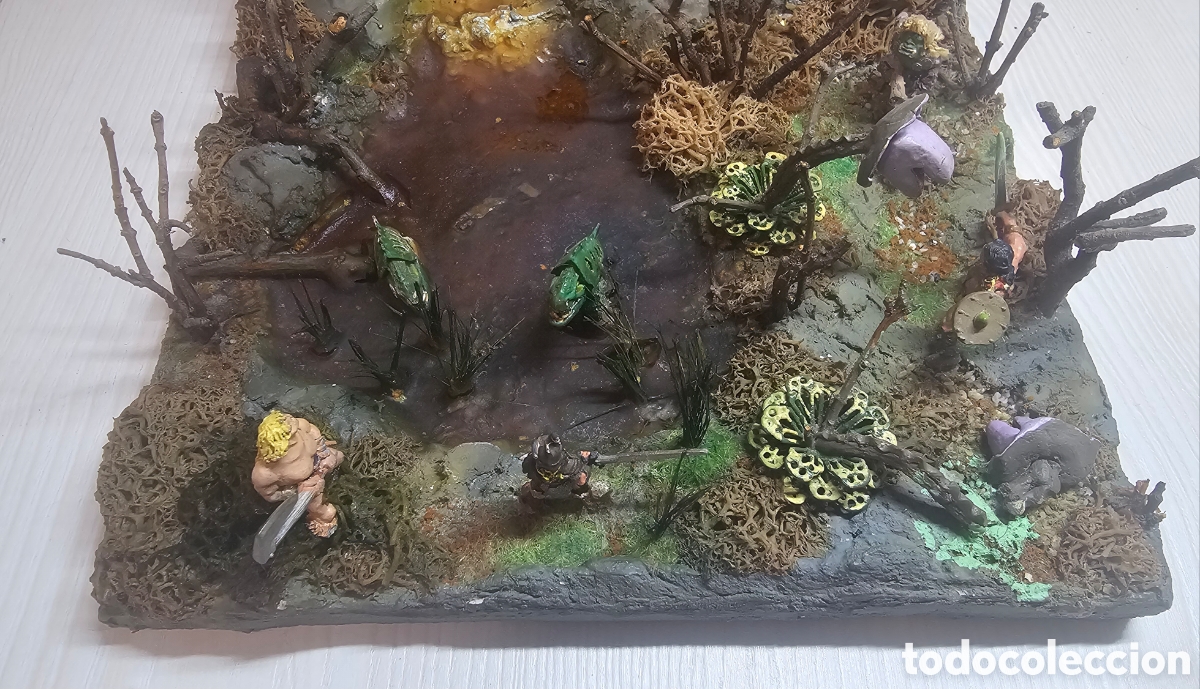 Maquetas: Diorama de fantas&iacute;a pantano - Foto 2