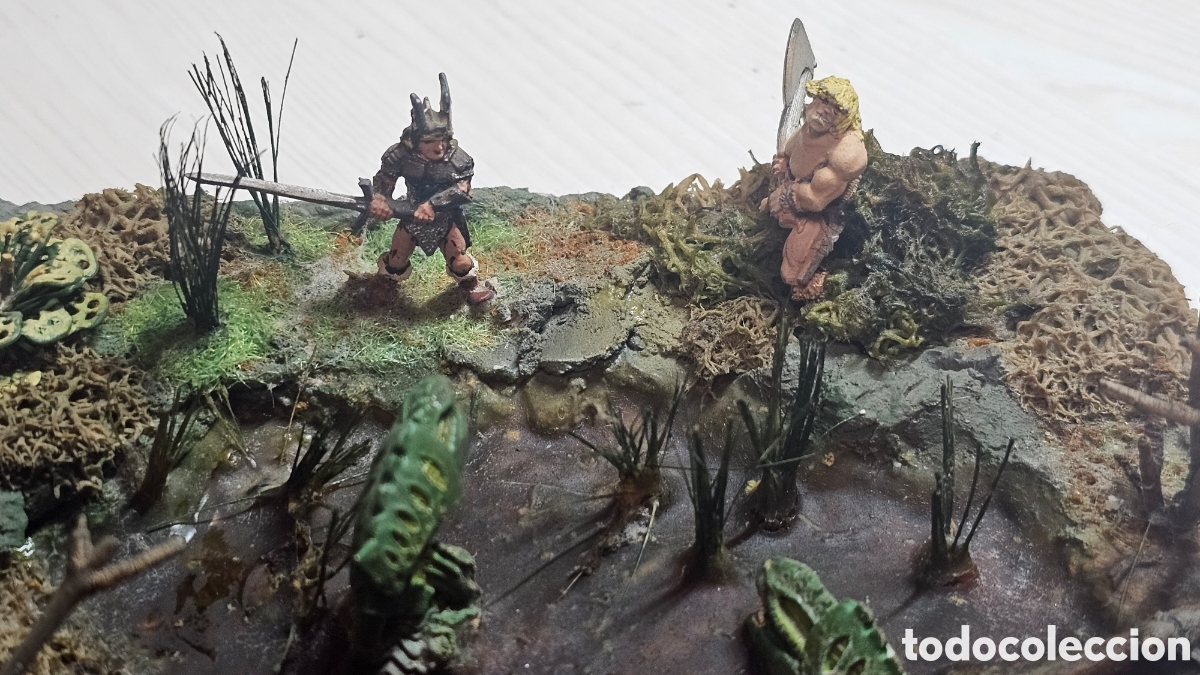 Maquetas: Diorama de fantas&iacute;a pantano - Foto 7