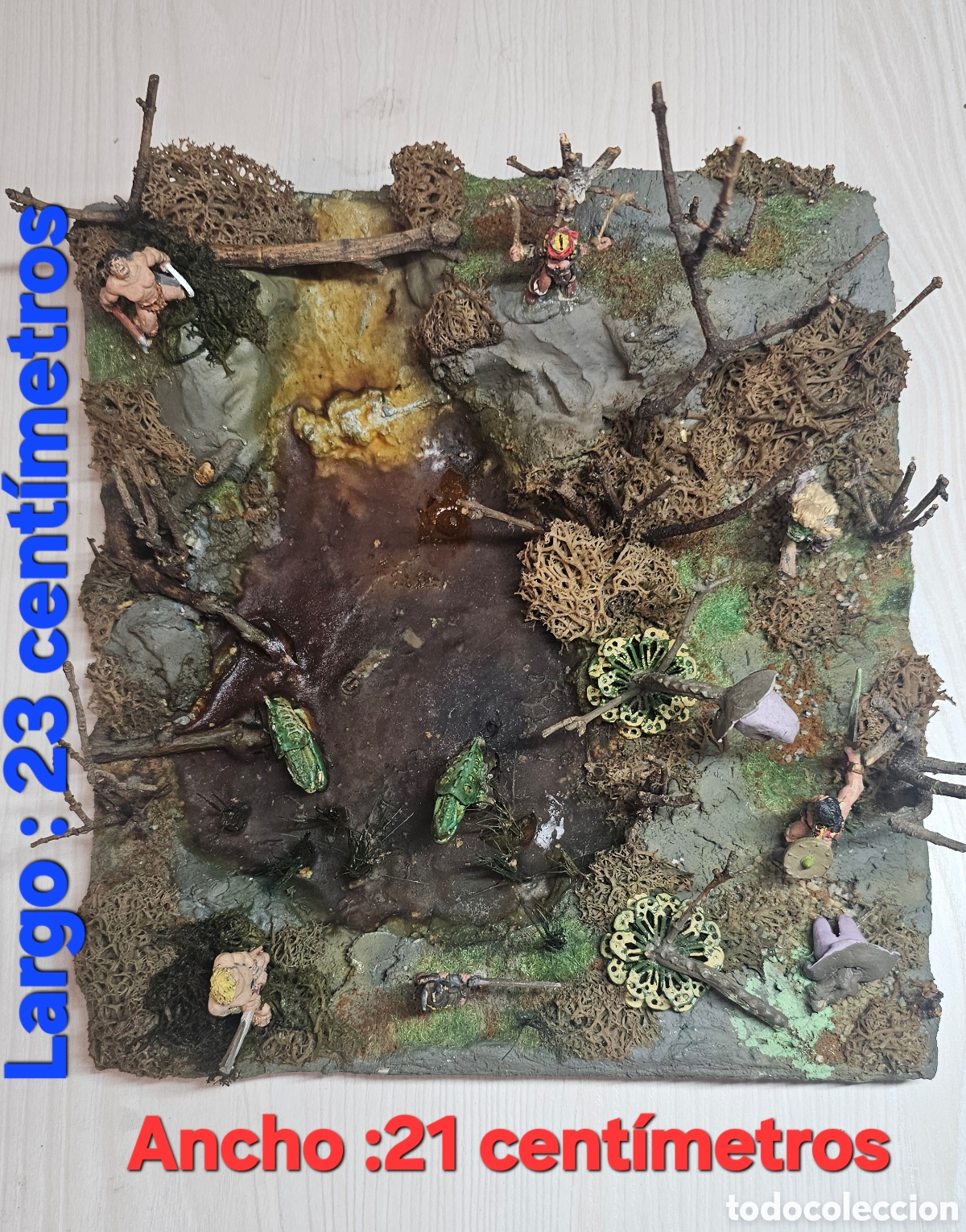Maquetas: Diorama de fantas&iacute;a pantano