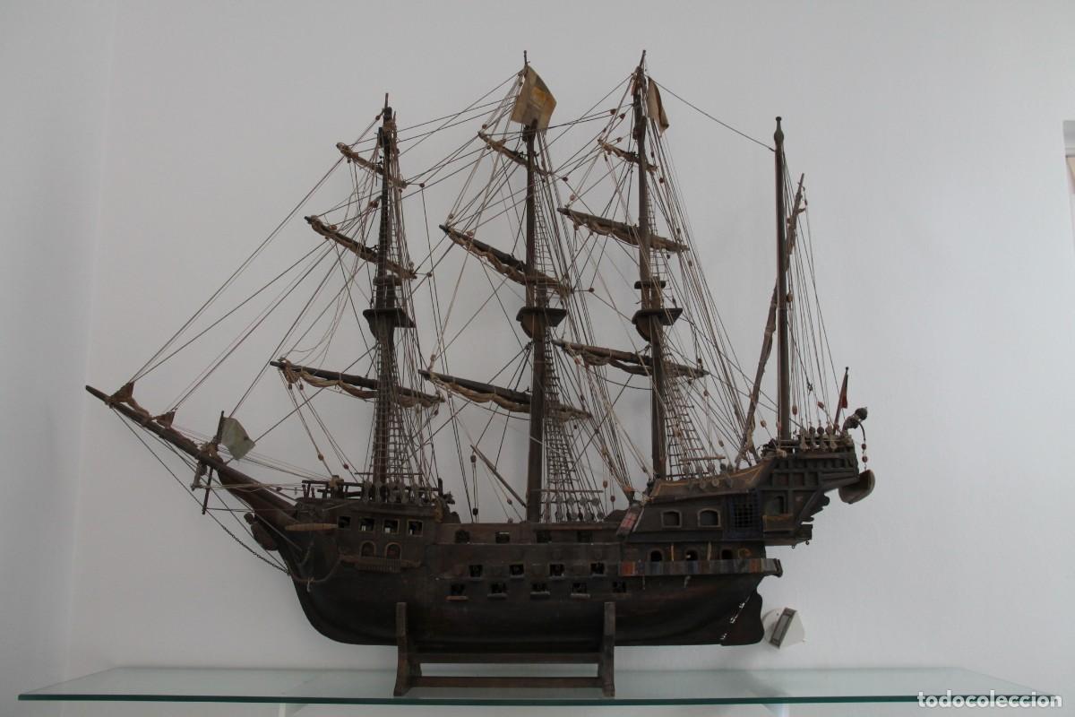 Maquetas: Gale&oacute;n impresionante. Gran maqueta a restaurar