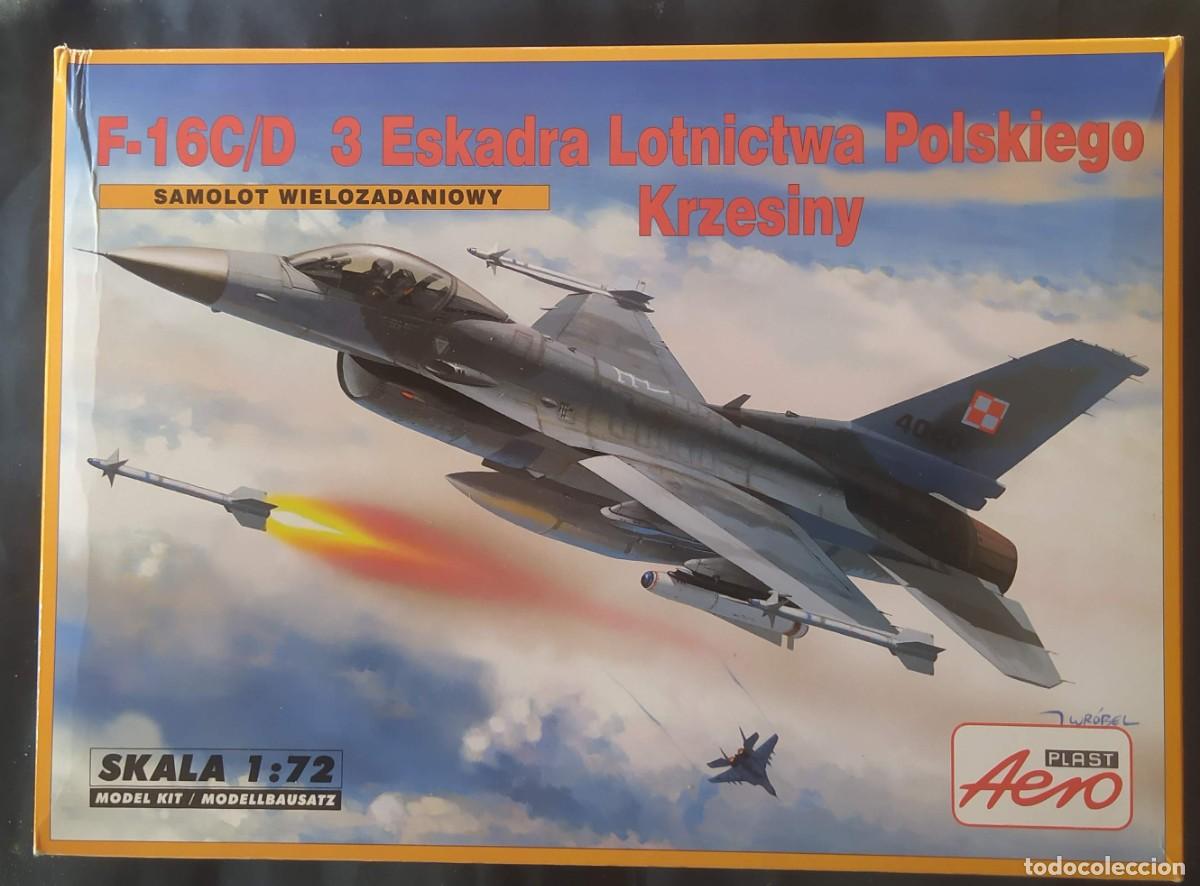 Maquetas: GENERAL DINAMICS F-16 C/D AEROPLAST ESCALA 1/72