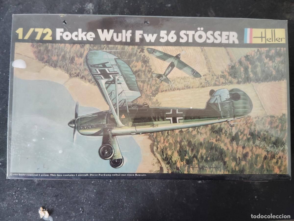 Maquetas: FOCKE WULF FW-56 HELLER. ESCALA 1/72