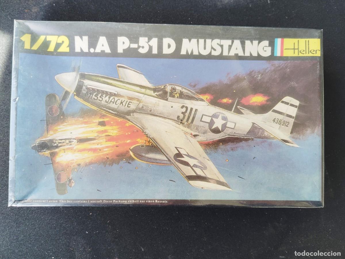 Maquetas: NORTH AMERICAN P-51D. HELLER ESCALA 1/72