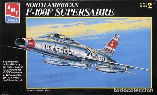 Maquetas: AMT - North American F-100F Super Sabre 1/72 8892