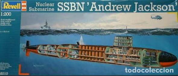 Maquetas: REVELL - Nuclear Submarine SSBN Andrew Jackson 1/200 05010