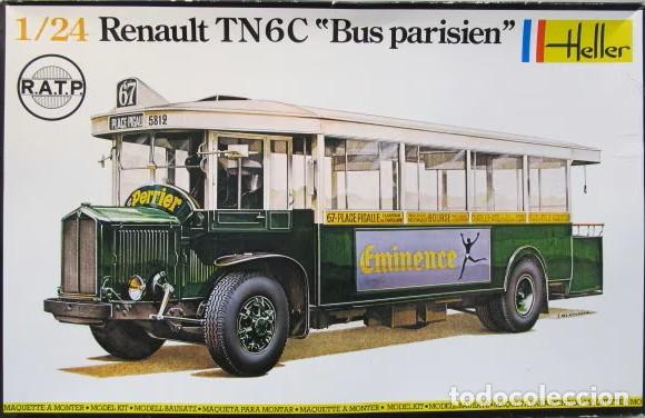 Maquetas: HELLER - Renault TN6C &rdquo;Bus Parisien&rdquo; 1/24 789