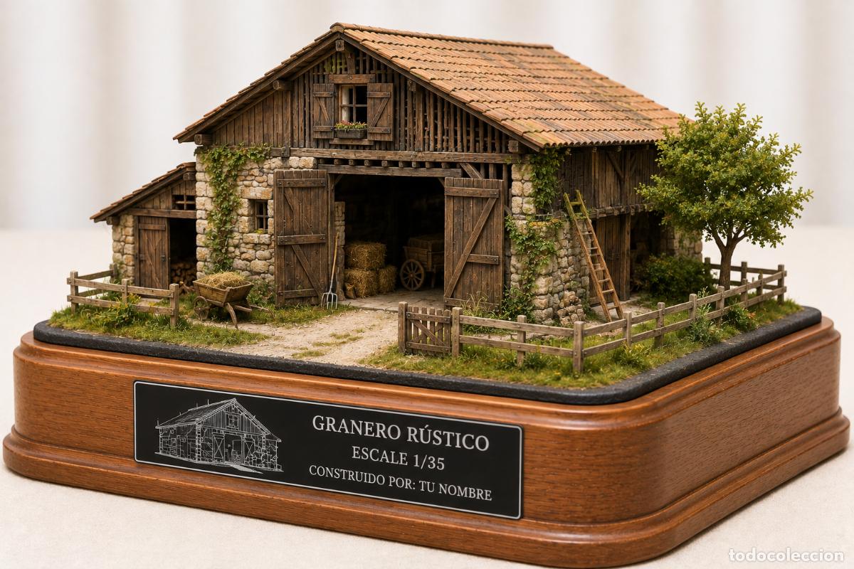 Maquetas: Placas identificativas para maquetas | Personalizadas | Aluminio grabado LASER.