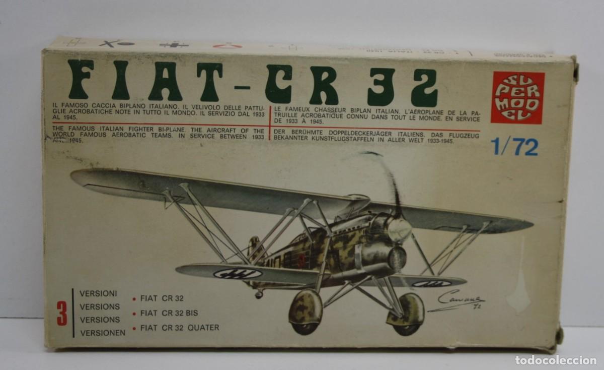 Maquetas: FIAT CR.32 Supermodel 1/72 &ndash; 3 versiones &ndash; Maqueta vintage