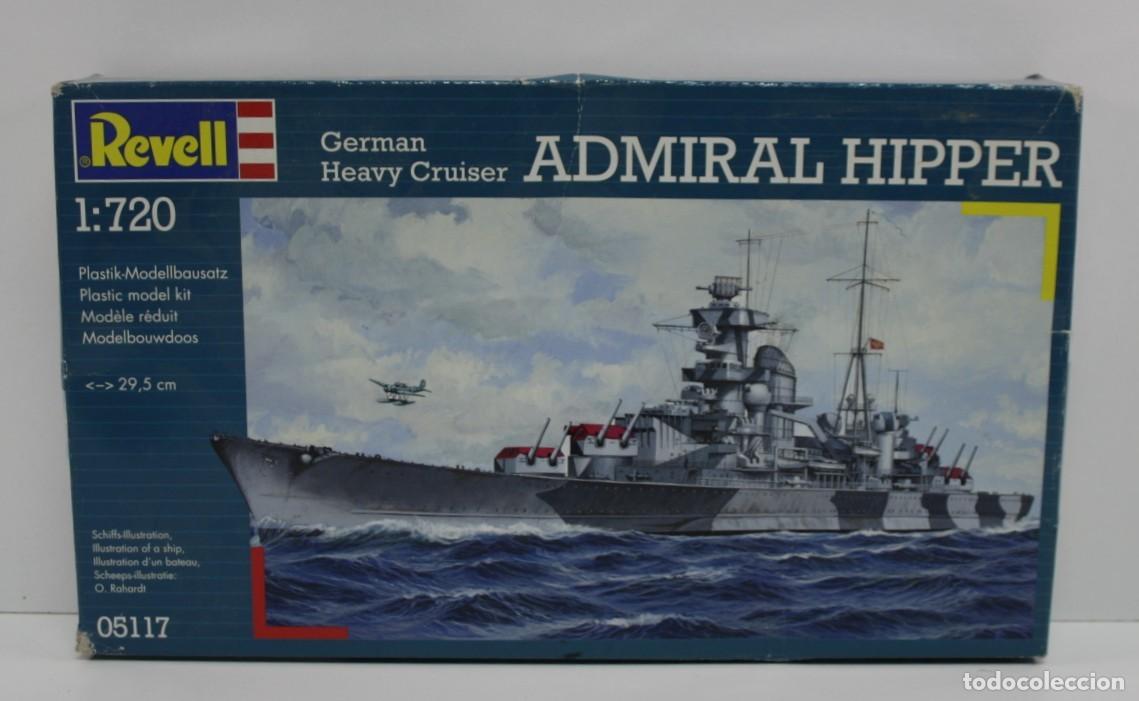 Maquetas: Revell Admiral Hipper 1/720 &ndash; Crucero pesado alem&aacute;n &ndash; Ref. 05117