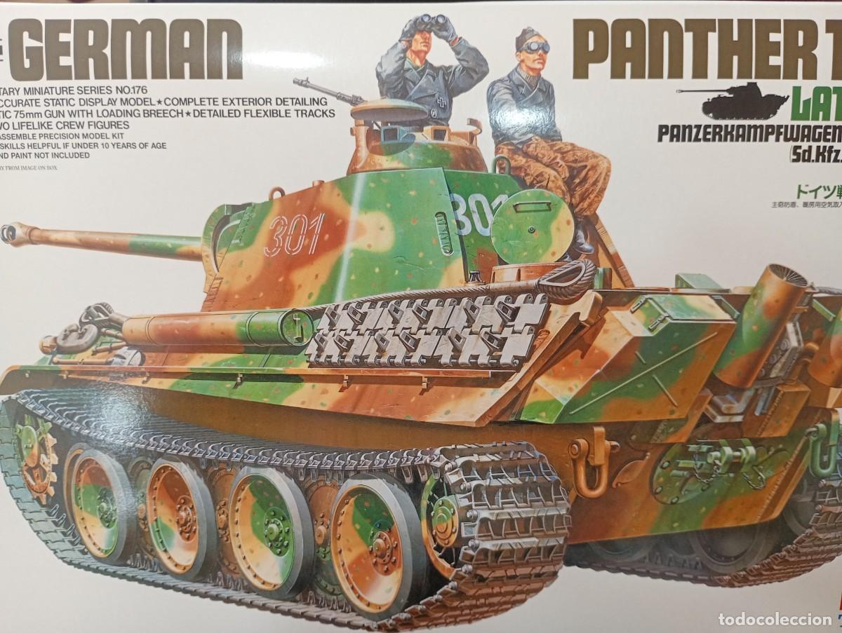 Maquetas: Maqueta Tamiya Panzer V Escala 1/35 con tripulantes Precintada
